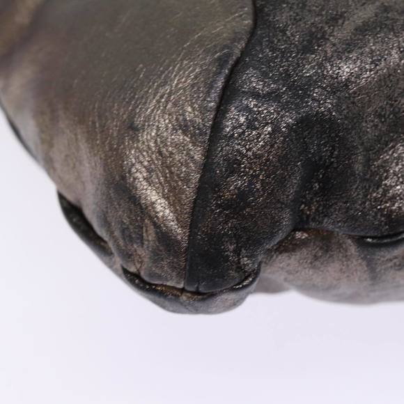 Salvatore Ferragamo Hand Bag Leather Gold Tone Auth bs15051 - Picture 15 of 16